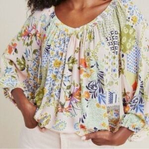 Maeve beautiful, pheasant, blouse, size 8